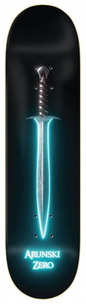 Zero Skateboard Deck Arunski Sting 8,25