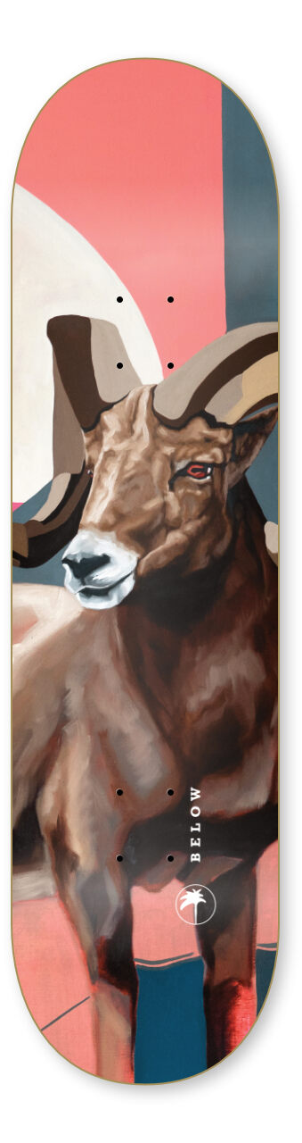 Below Skateboards The Ram Skateboard Deck 7.50 Below Skateboards The Ram Skateboard Deck 7.50