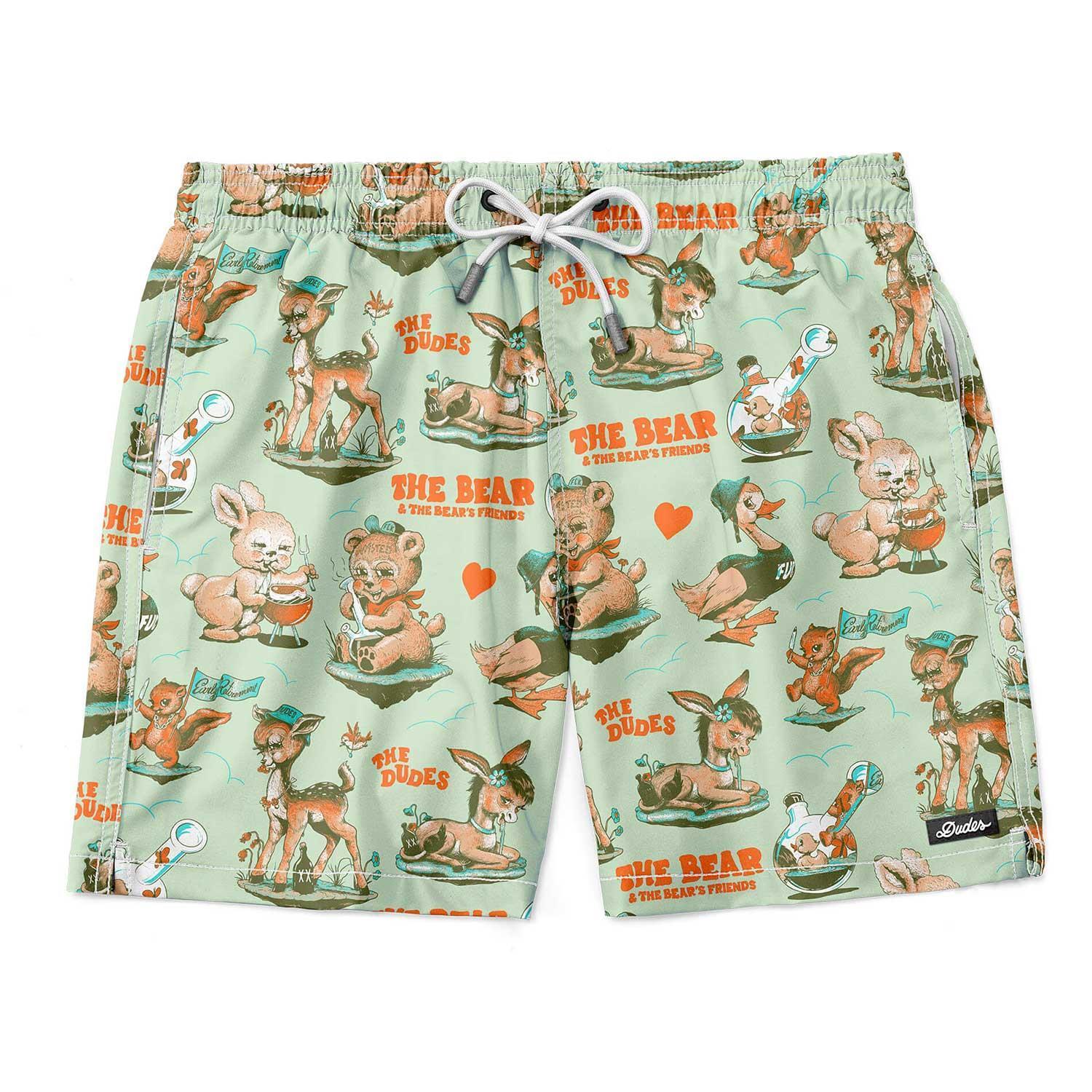 The Dudes Wasted Dudes Swim Short - pistachio M The Dudes Wasted Dudes Swim Short - pistachio M