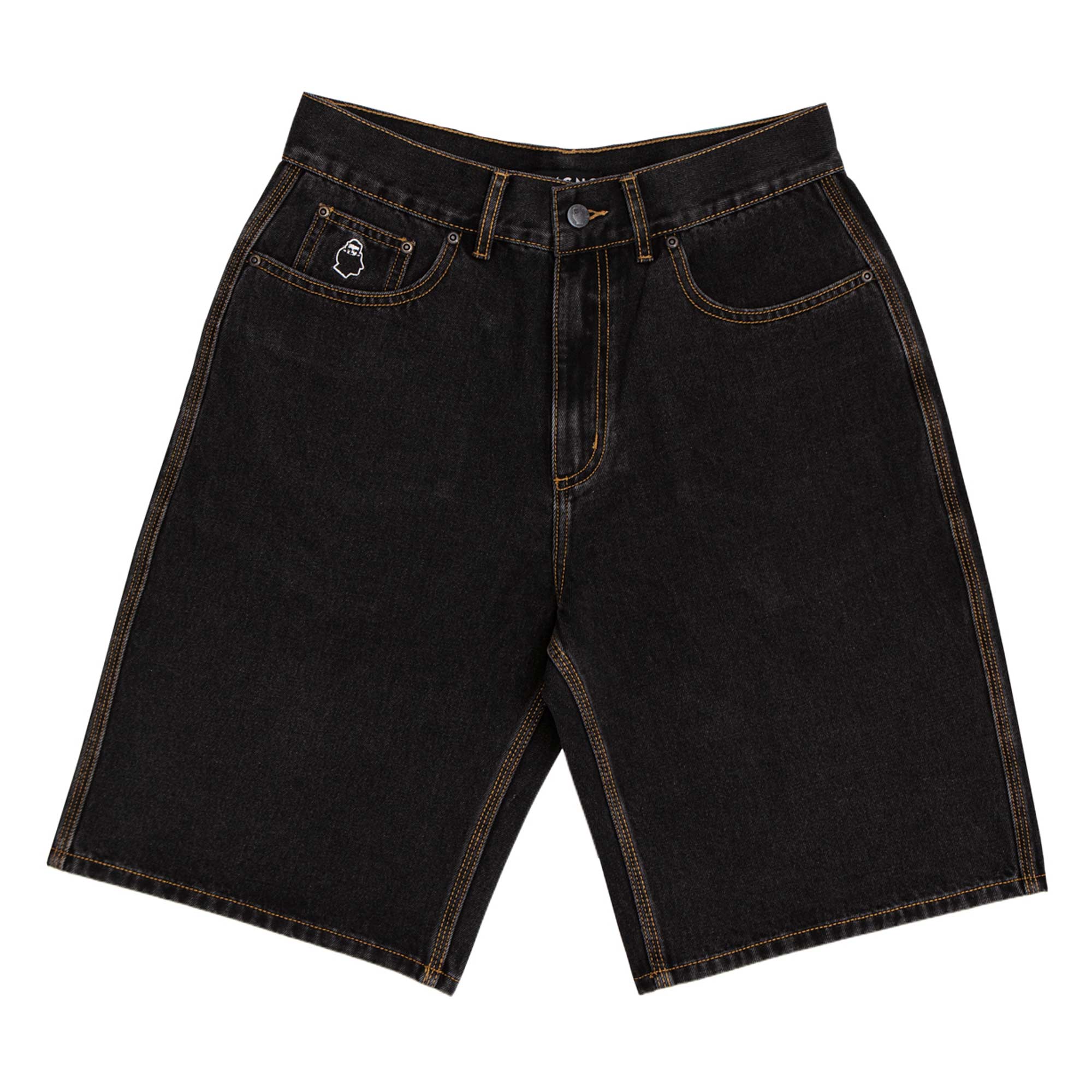 nnspas-big-washed-black NNSNS Pant Short BIGFOOT JORT washed black