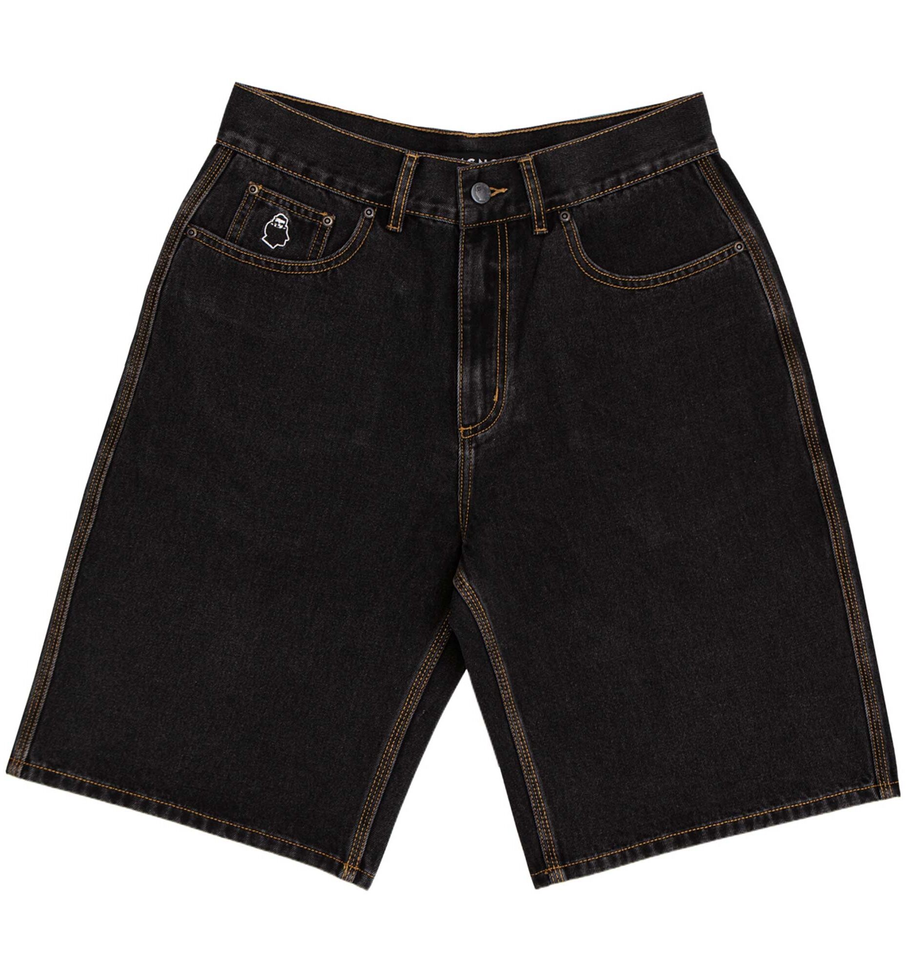 nnspas-big-washed-black NNSNS Pant Short BIGFOOT JORT washed black