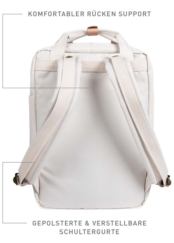 Doughnut Macaroon Reborn Series Rucksack stone