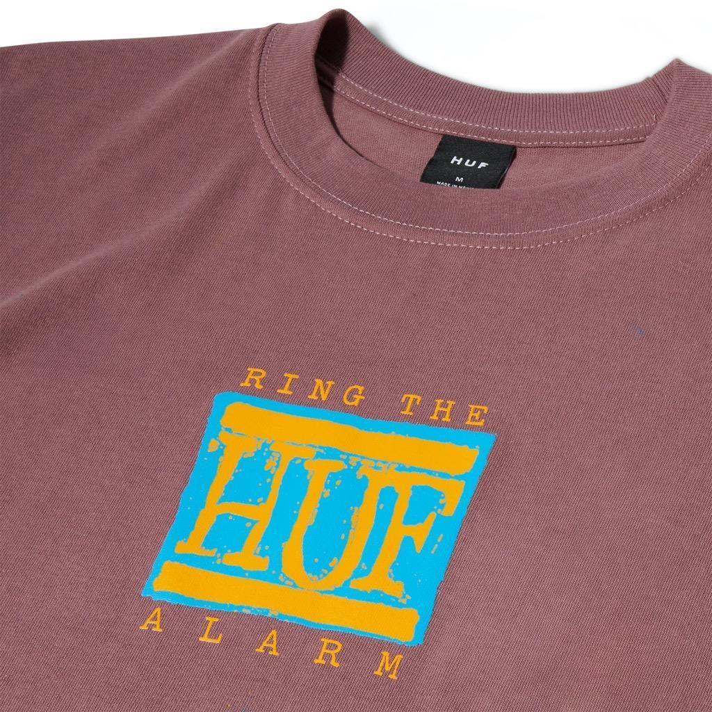 HUF Alarm T-Shirt - mauve M
