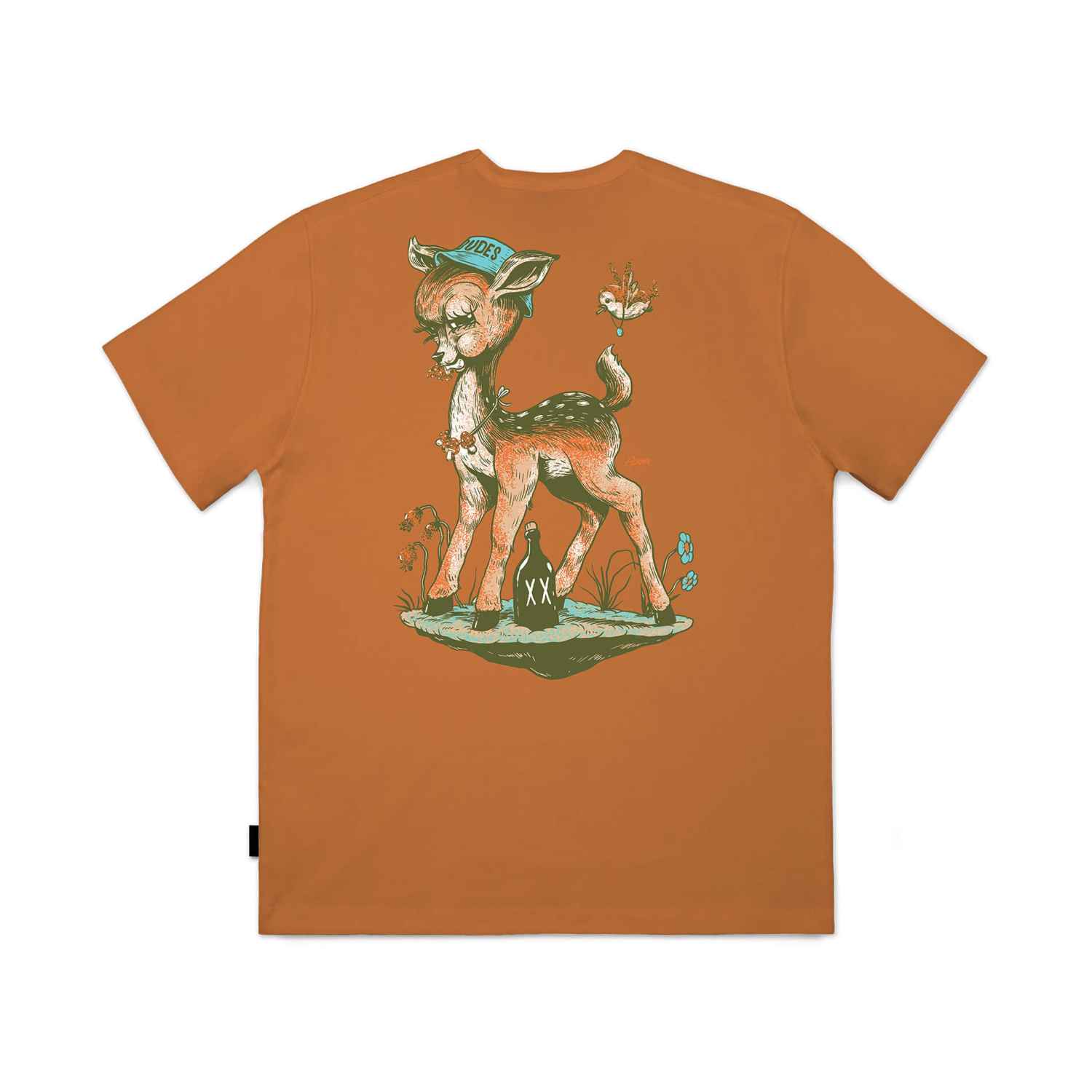 The Dudes Bamby Classic T-Shirt - peach caramel