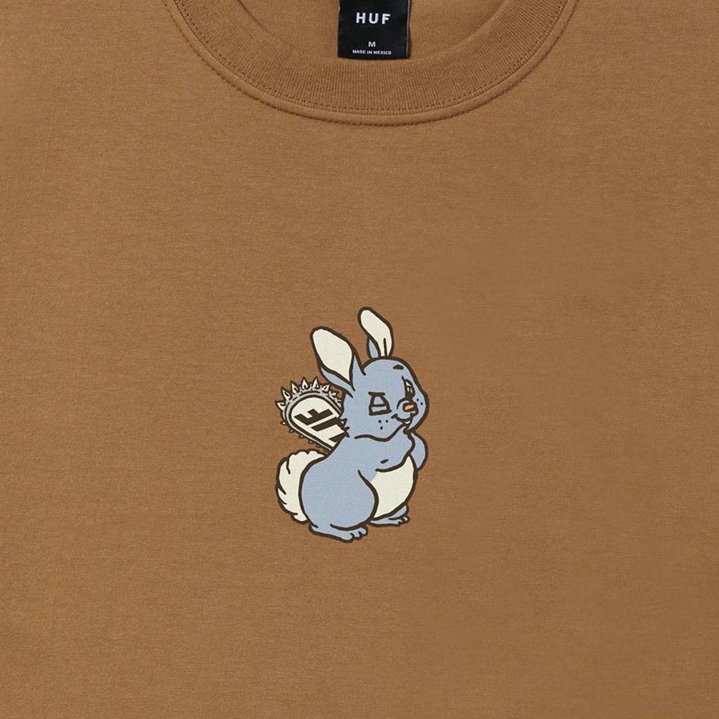 HUF Bad Hare Day T-Shirt - camel S HUF Bad Hare Day T-Shirt - camel XXL