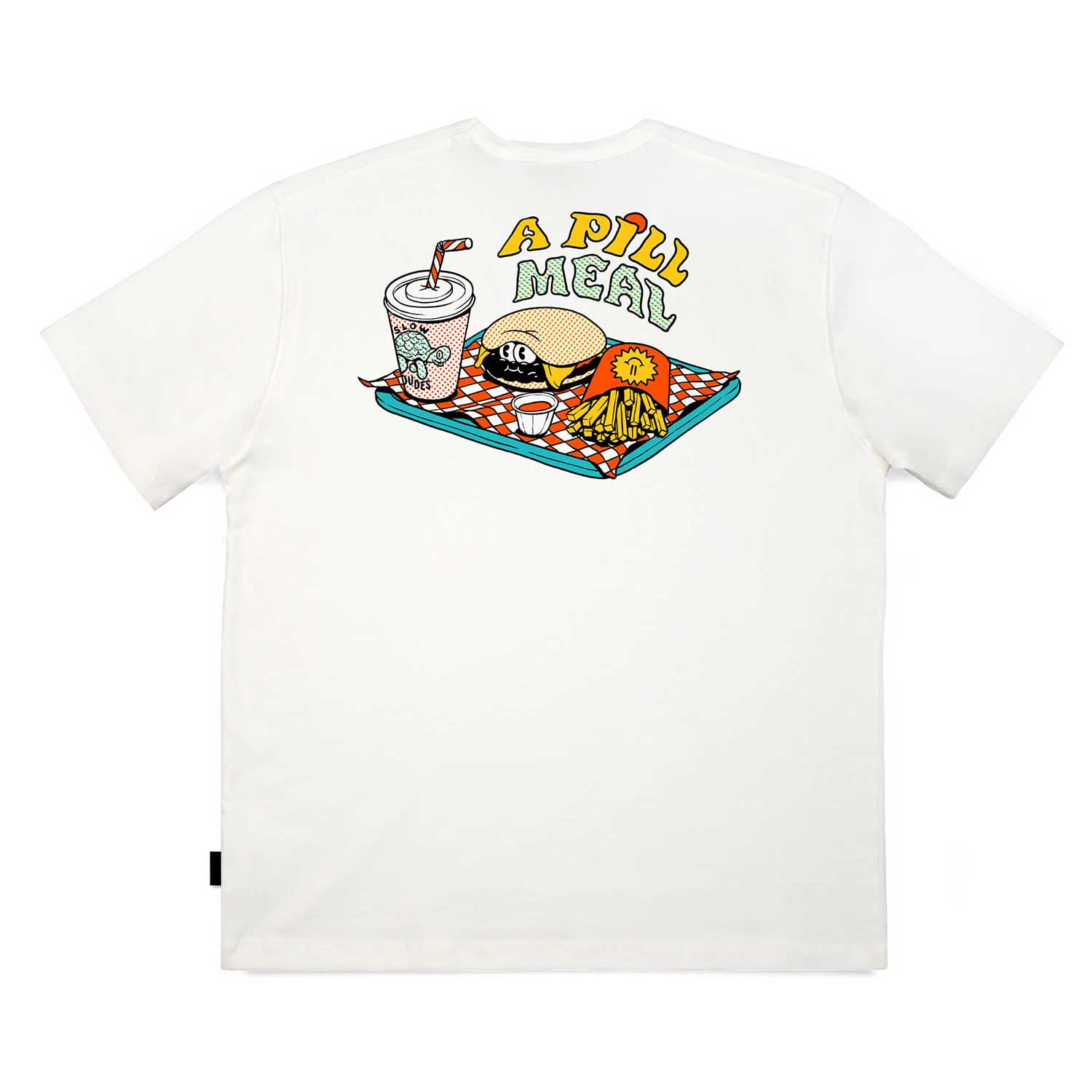 The Dudes A Pill Meal Premium T-Shirt - off-white XS The Dudes A Pill Meal Premium T-Shirt - off-white XXXL