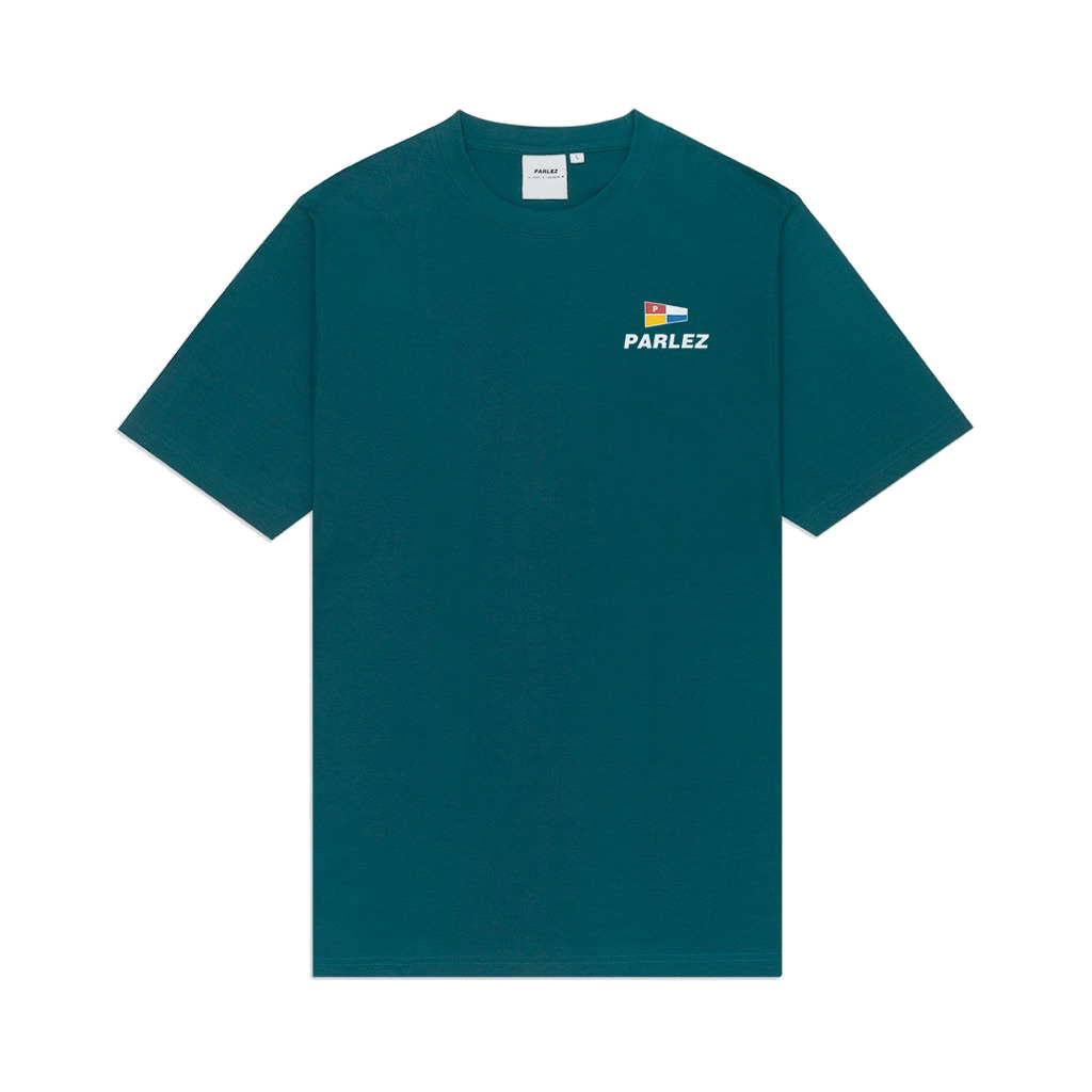 Parlez Tradewinds T-Shirt - dusty teal S Parlez Tradewinds T-Shirt - dusty teal S
