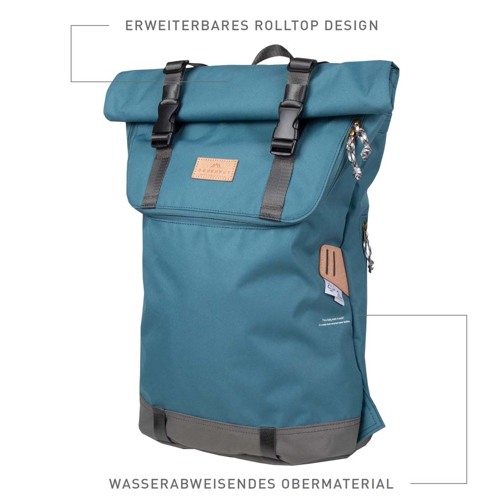 Doughnut Christopher Reborn Series Rucksack denim