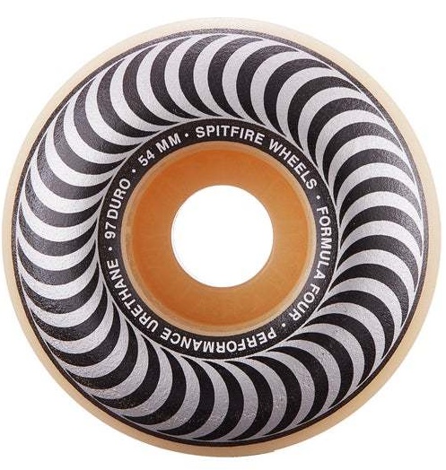 Spitfire Skateboard Wheels F4 Classics 97A 54mm Spitfire Skateboard Wheels F4 Classics 97A 54mm