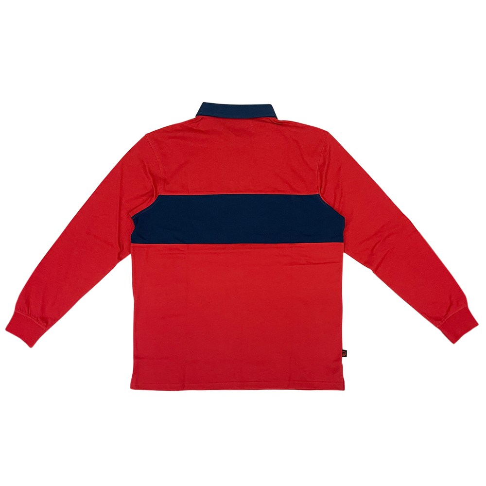 Oberteil Spitfire Geary Rugby L/S Red/Navy S