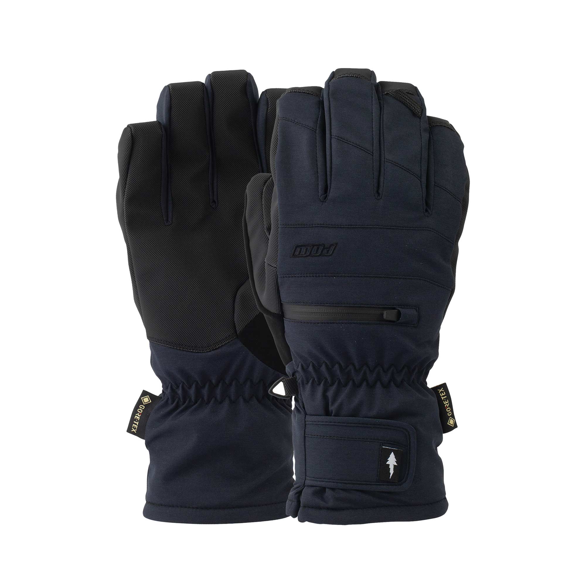 POW Glove WAYBACK GTX SHORT GLOVE LOFTED FIT, black S (7)