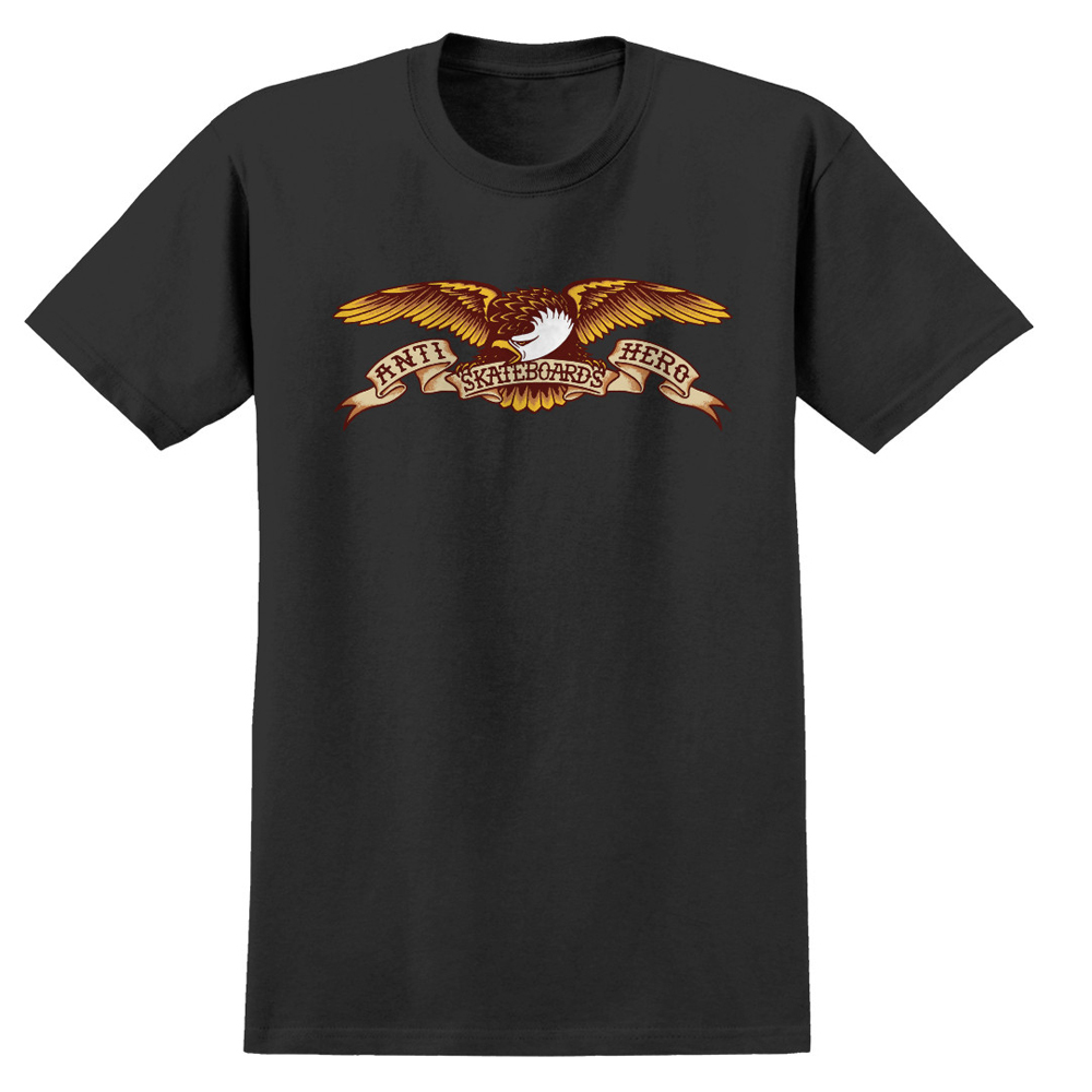 T-shirt Anti Hero Eagle - Colour: Black - Size: XXL