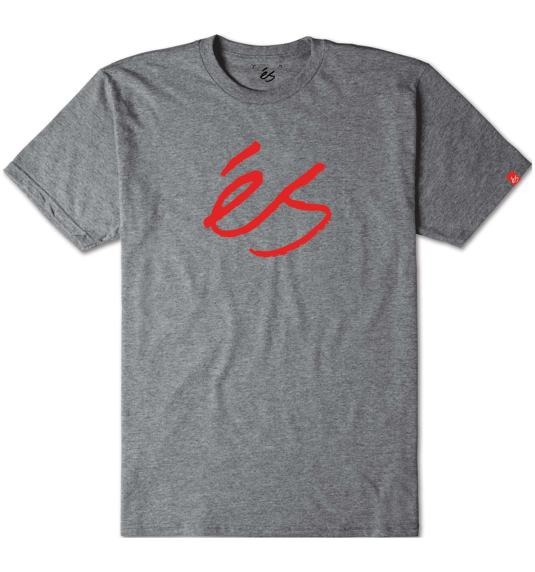 eS SKB T-Shirt SCRIPT MID grey/heather eS SKB T-Shirt SCRIPT MID, grey/heather S