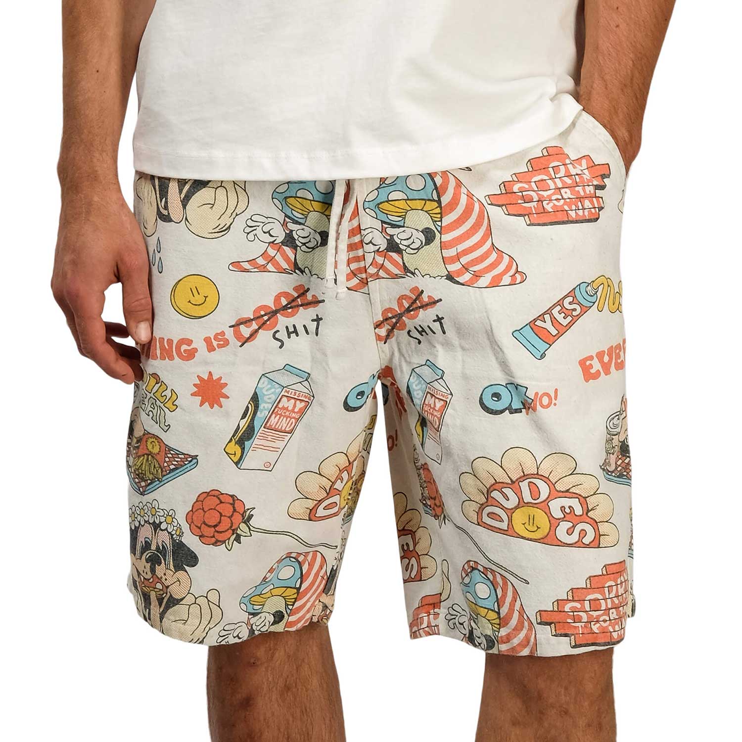The Dudes A Pill Meal Women Ez Short - multicolor XXXL