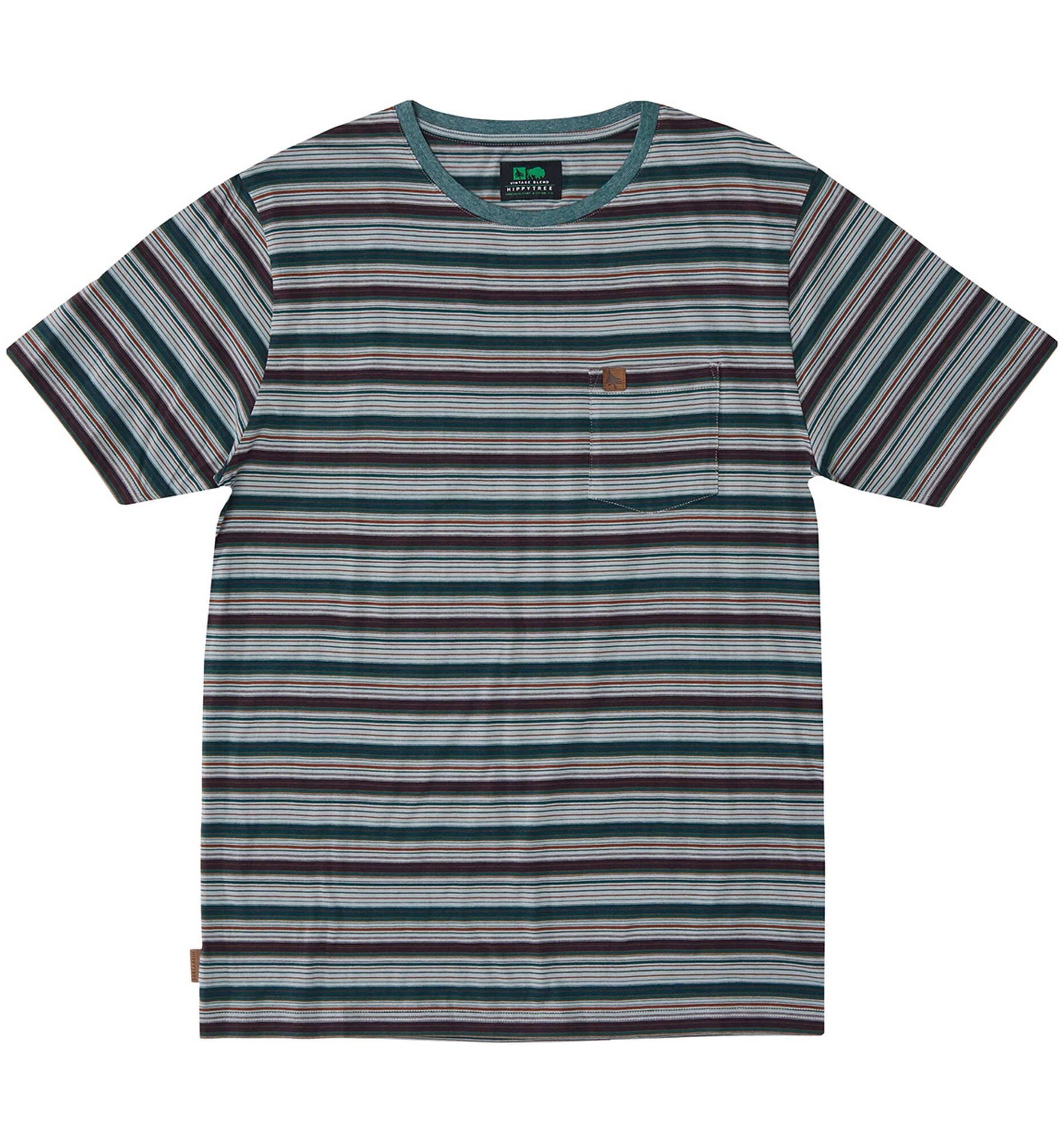 HIPPYTREE T-Shirt RENO KNIT heather grey HIPPYTREE T-Shirt RENO KNIT heather grey