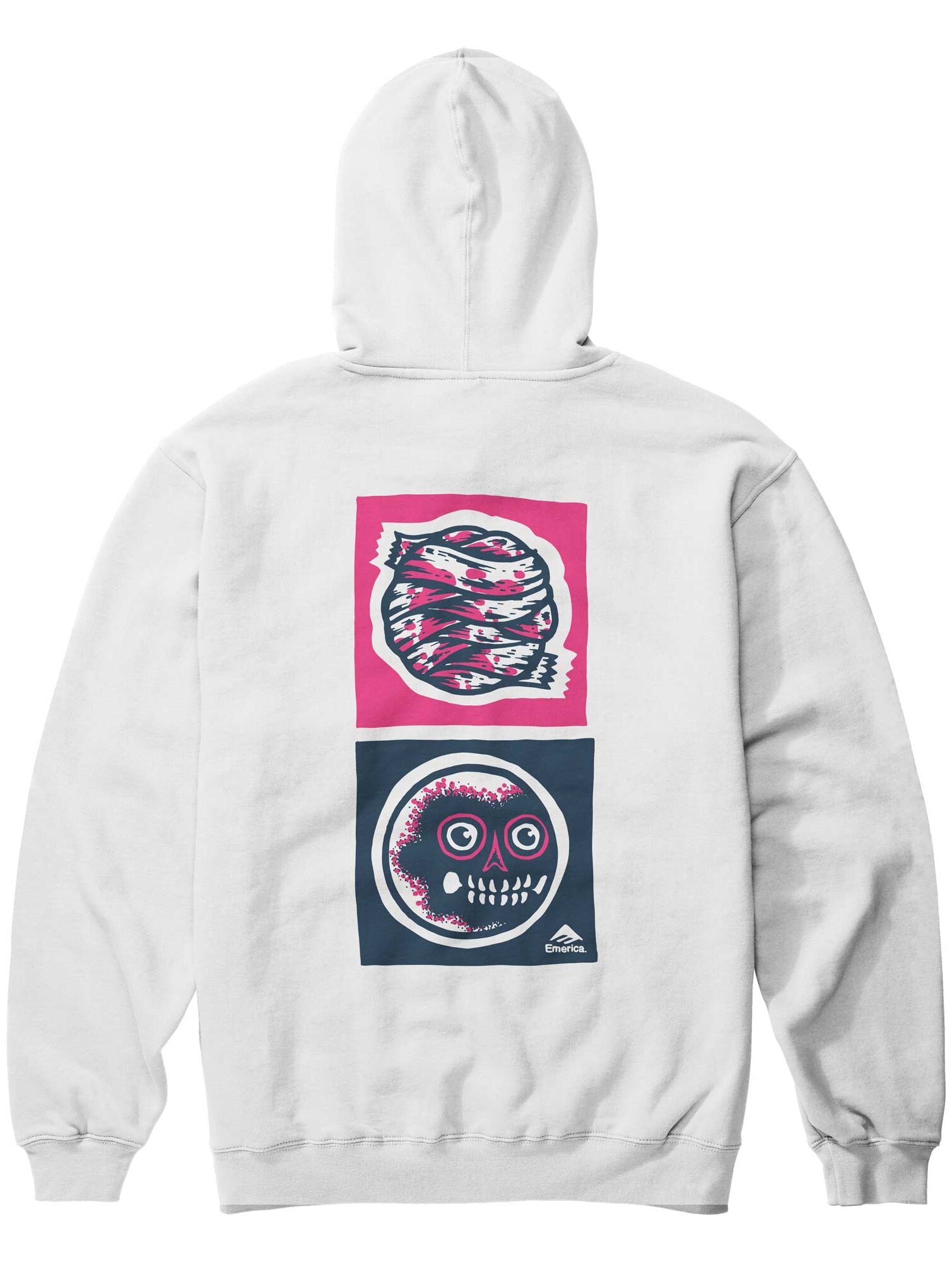 EMERICA Sweat SIEBEN HOODIE, white XL