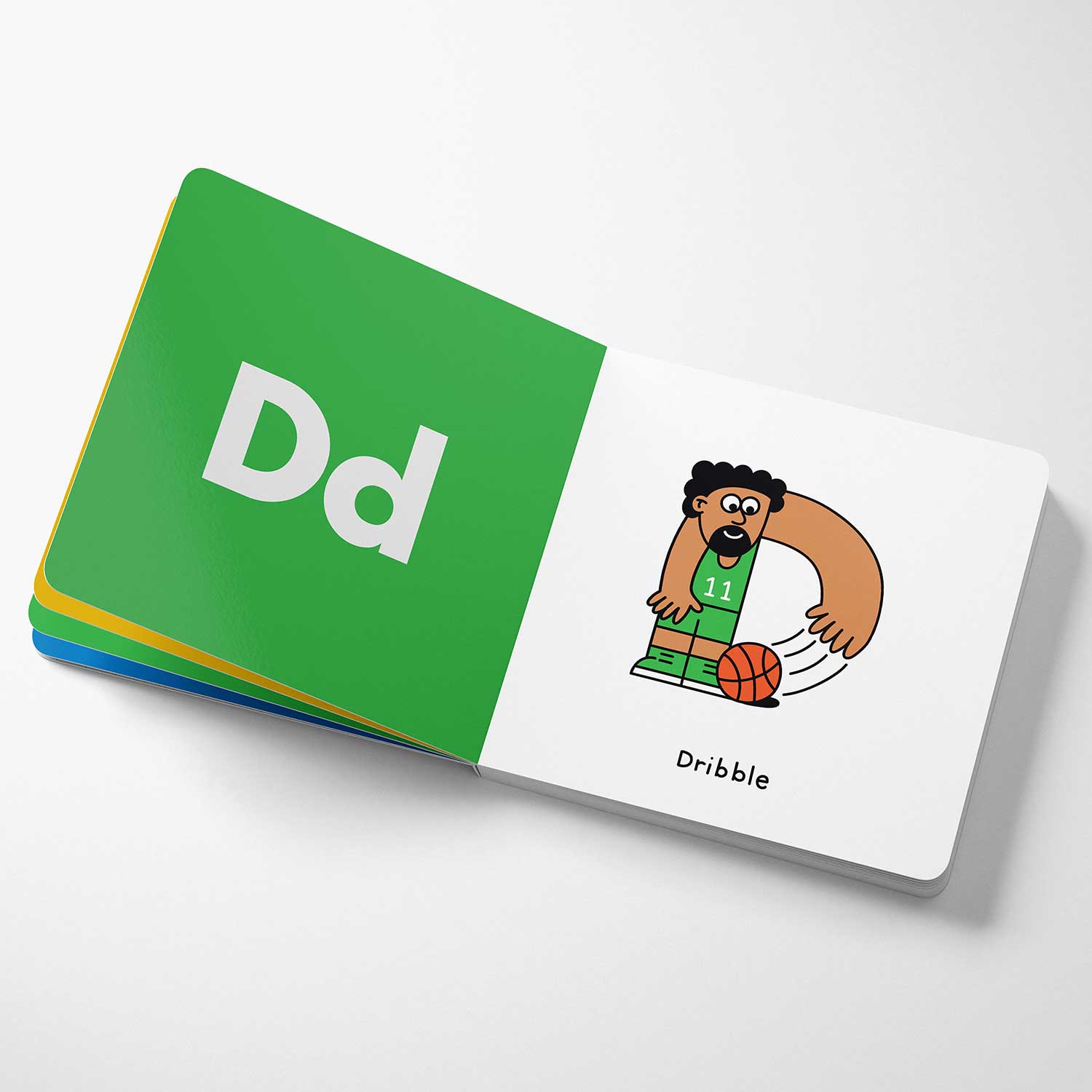 The Dudes Basketball ABC Book Awesome ABC Basketball ABC Book - Multicolor