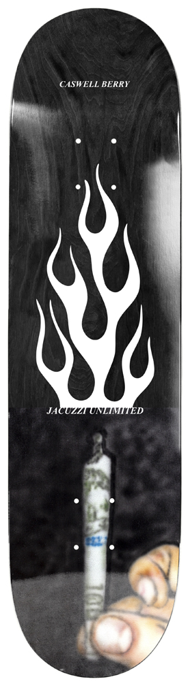 10910198-1 Jacuzzi Skateboard Deck Berry Roll Up 8,00