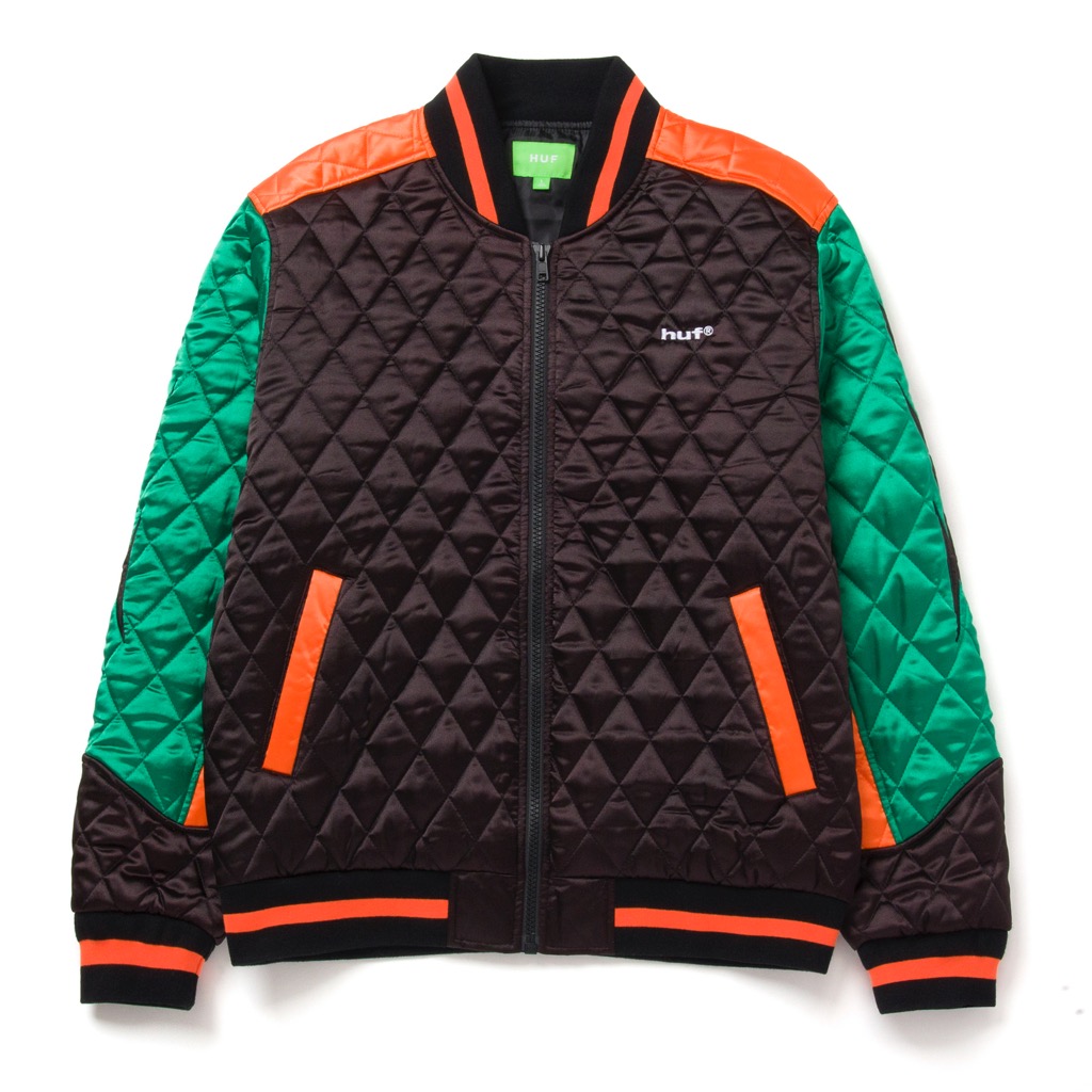 HUF Lightning Bomber Jacke - black XXL