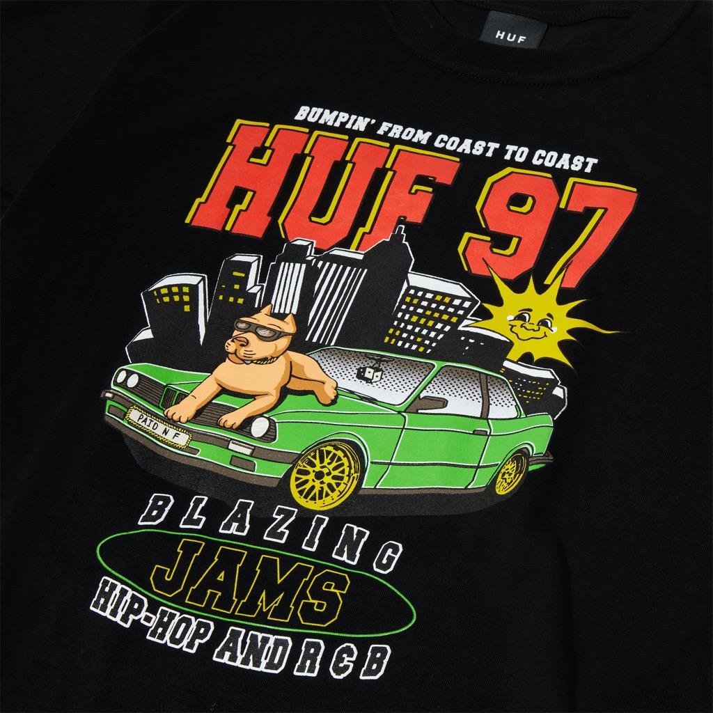 HUF Blazing Jams T-Shirt - black XXL