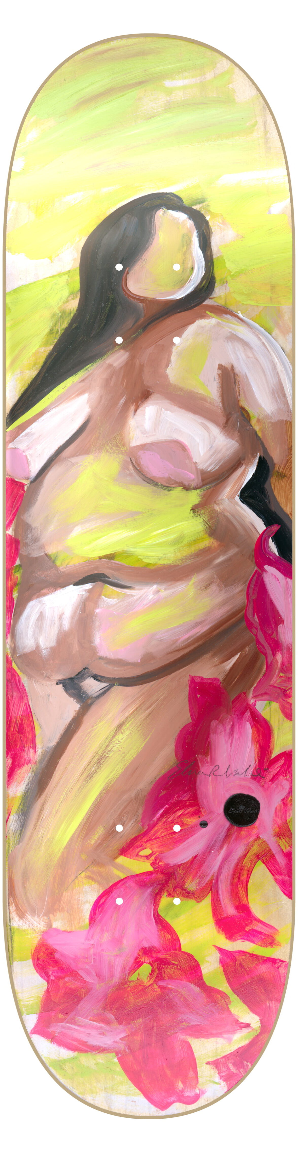 Curare Elisa Valenti Art Print #2 LTD Skateboard Deck Curare Elisa Valenti Art Print #2 LTD Skateboard Deck