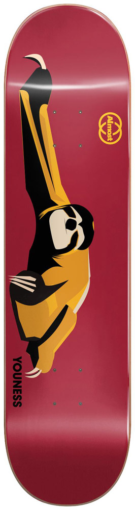 Almost Skateboard Deck Amrani Animals R7 8