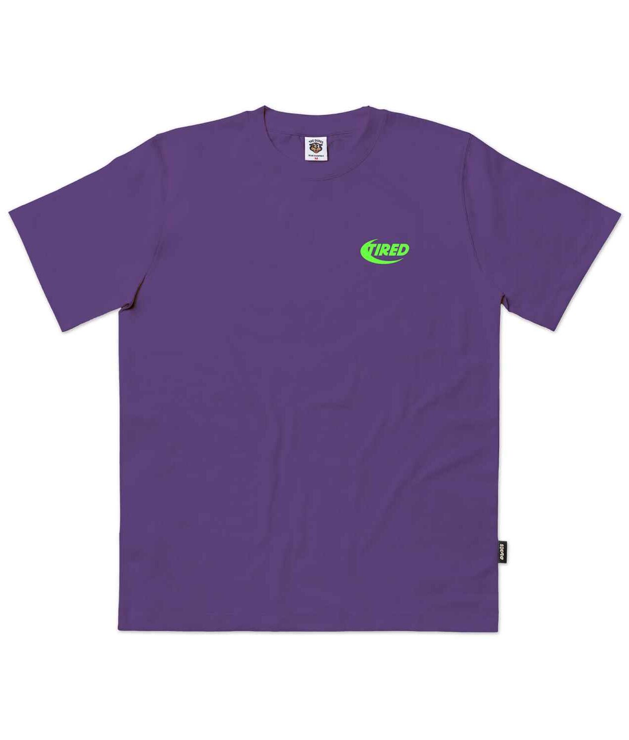 The Dudes Tired Seasonal T-Shirt - prism violet M