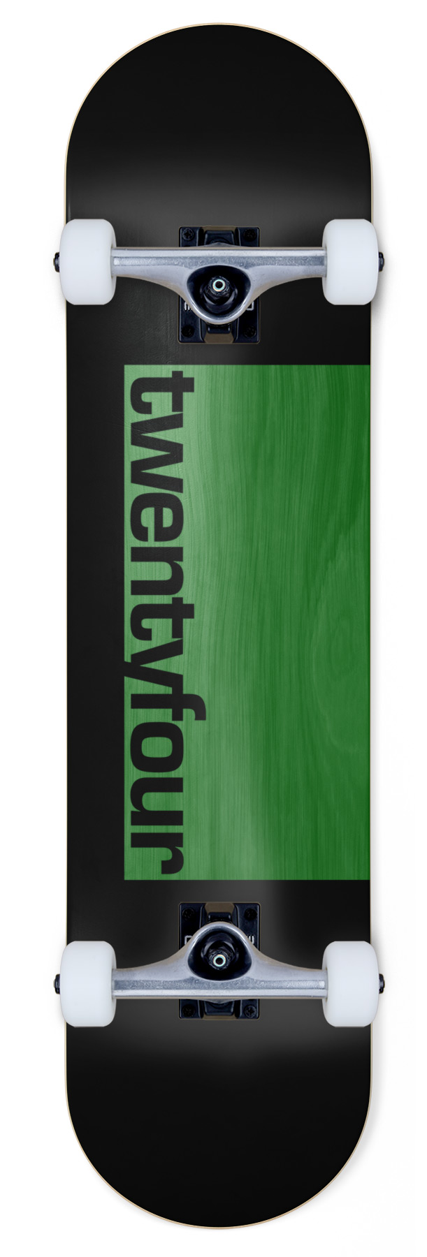 Skateshop24 komplett Skateboard - twentyfour black 8.50