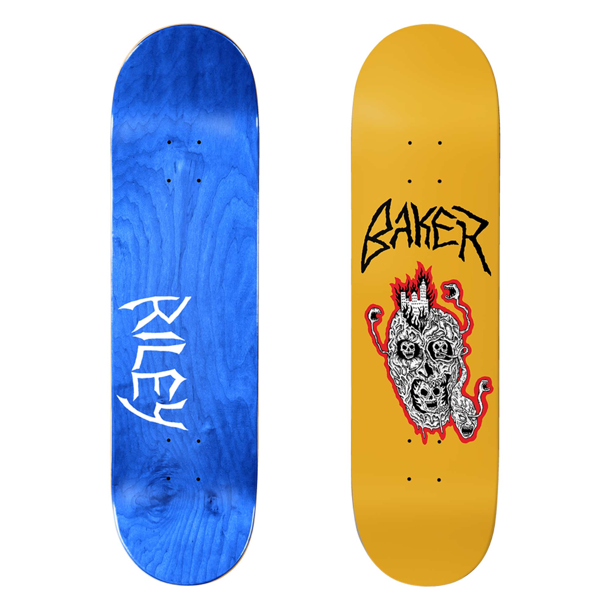 BAKER Deck JUDGEMENT DAY RH 8.0, yellow 8.0