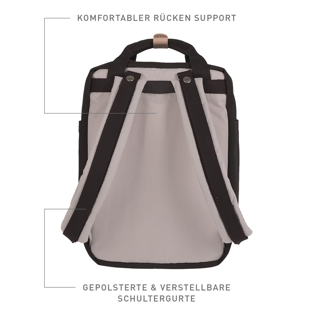 Doughnut Macaroon Rucksack - ivory x expresso Doughnut Macaroon Rucksack - ivory x expresso