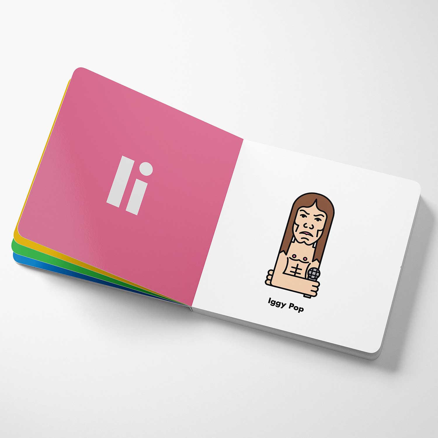 The Dudes Rock ABC Book Awesome ABC Rock ABC Book - Multicolor