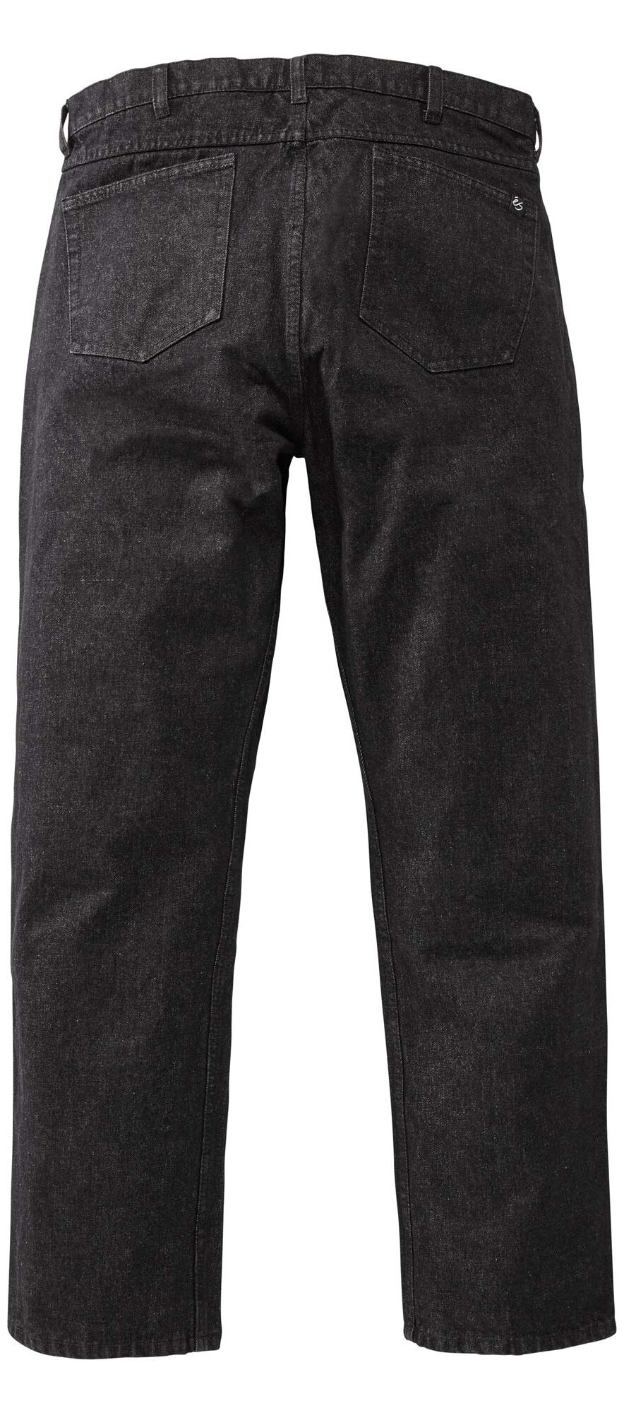 eS SKB Pant BAGGY DENIM, black wash 34