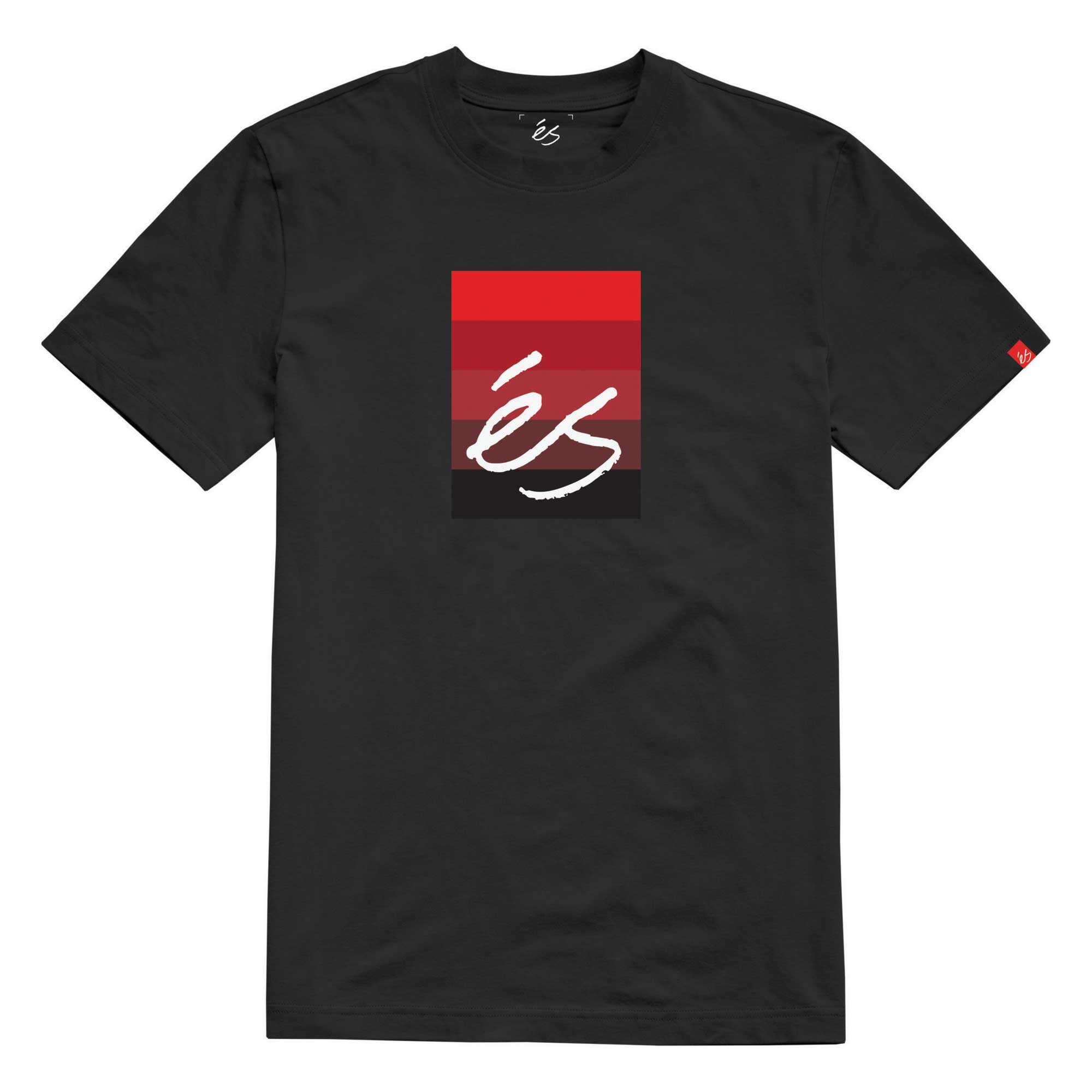 eS SKB T-Shirt BLOCK GRADIENT SS, black/purple M