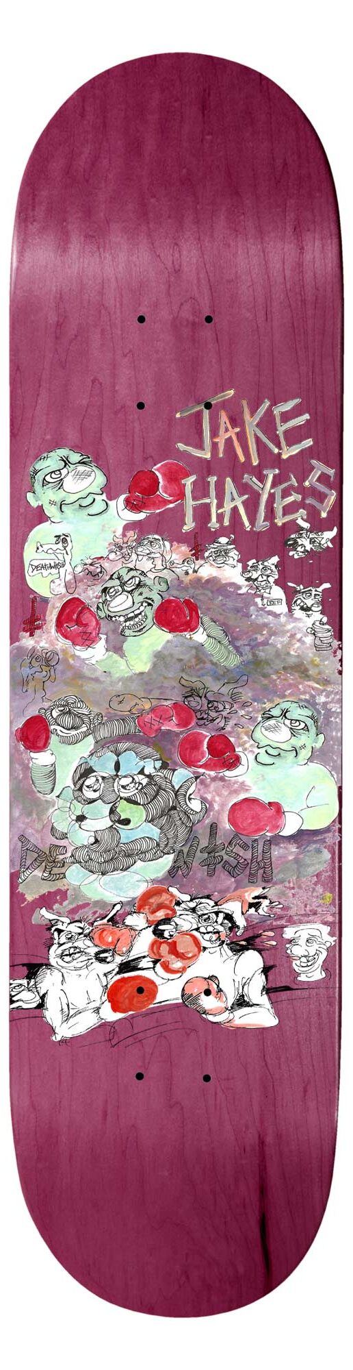 DEATHWISH Deck MICE & MEN JH 8.125, purple 8.1