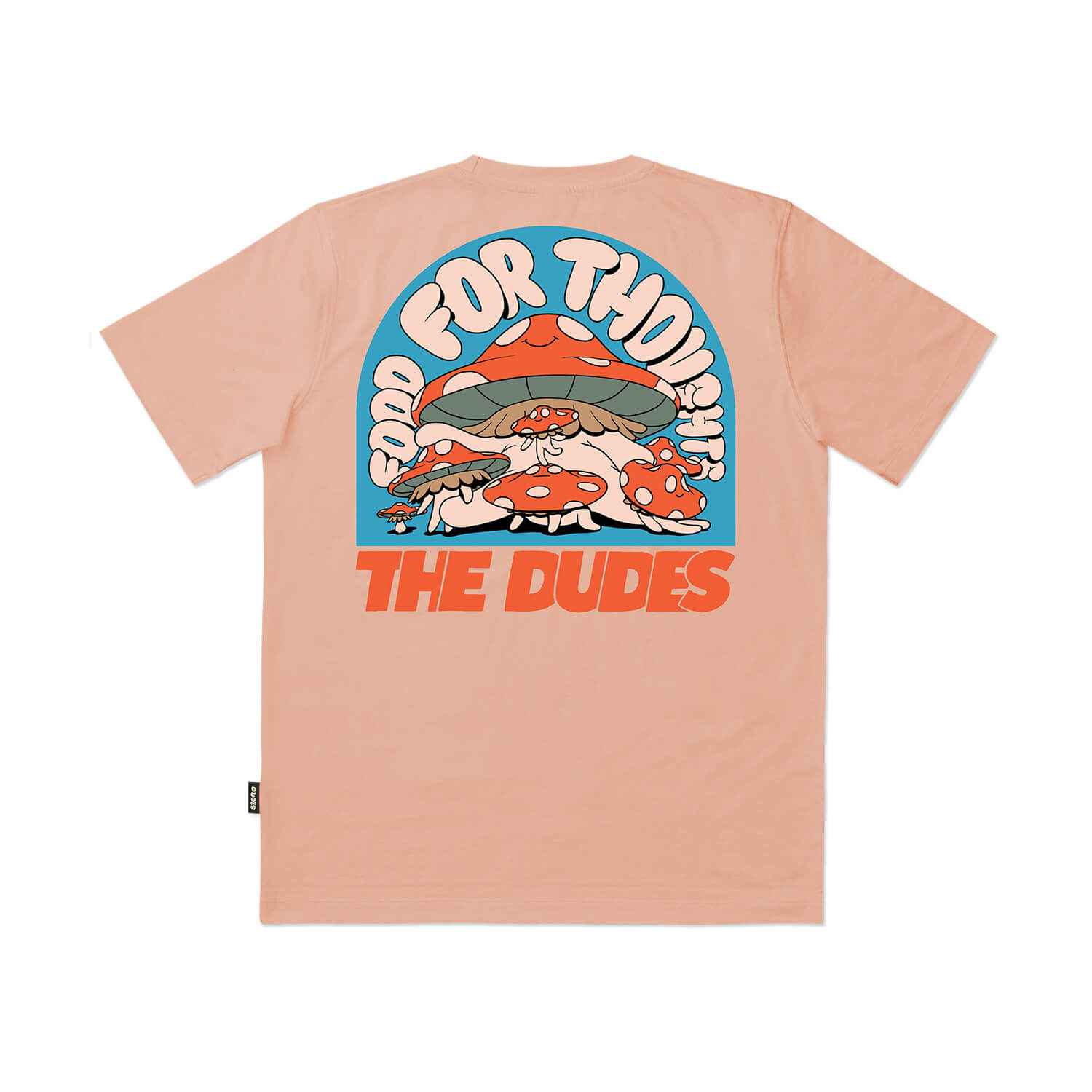 The Dudes Food For Thoughts T-Shirt - fraiche peche