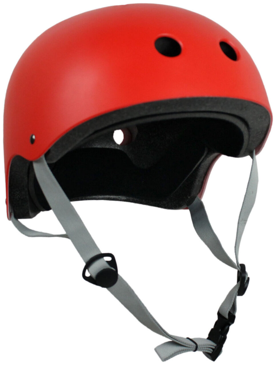 Krown Helm Red Krown Kids Helm White