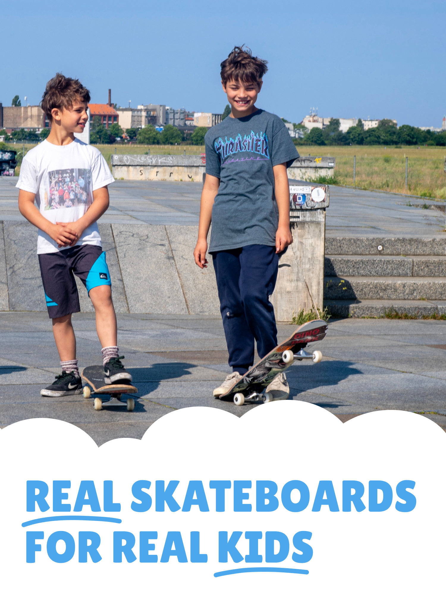 Rocket - Kids Skateboard 6.5" Rocket - Kids Skateboard 7.25"