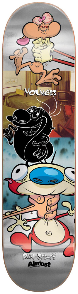 Almost Skateboard Deck Amrani Ren&Stimpy Room Mate R7 8