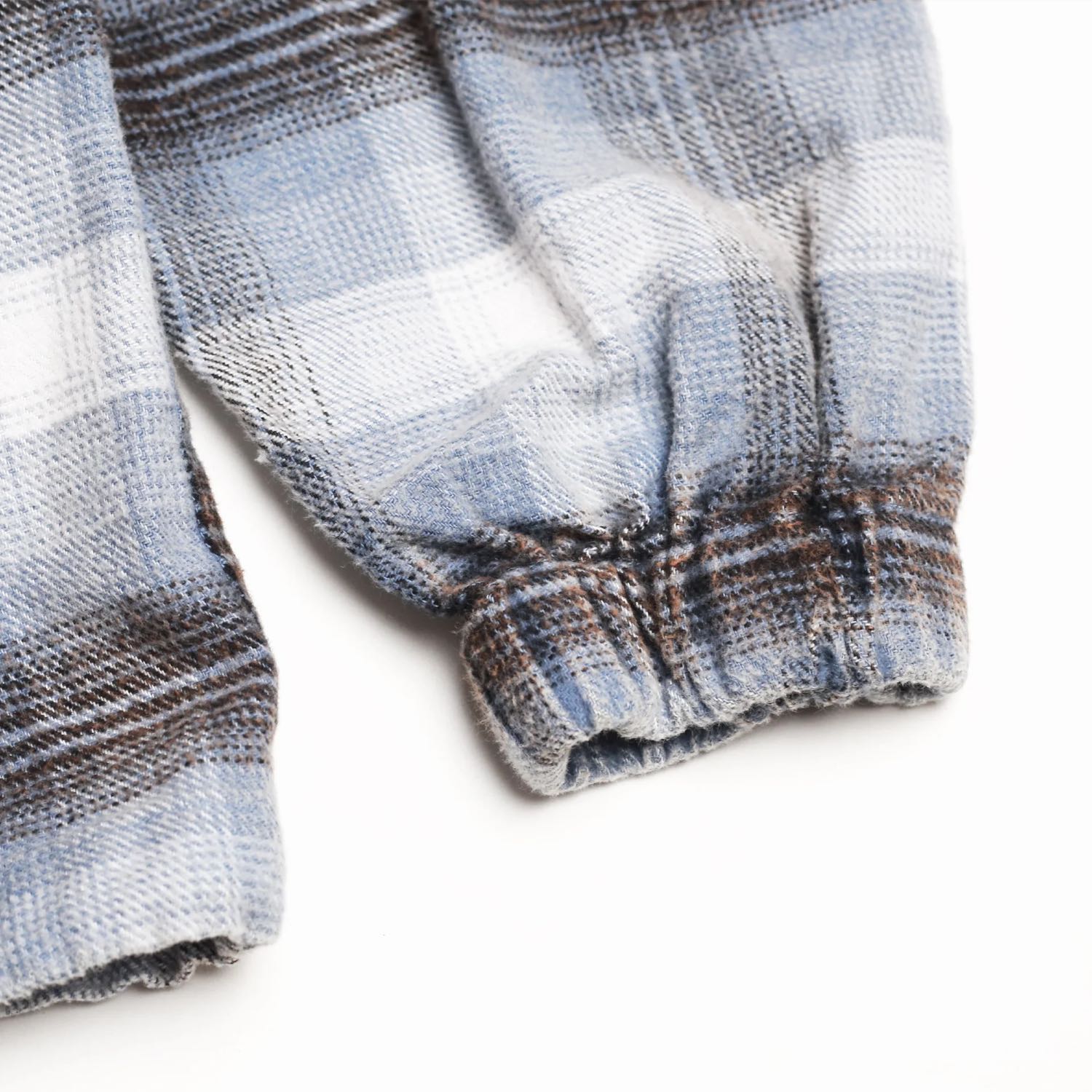 Yardsale Tartan Full-Zip Hood - blue