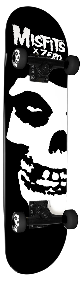 13714005-1 Zero Komplettboard Misfits Fiend Skull 8,25