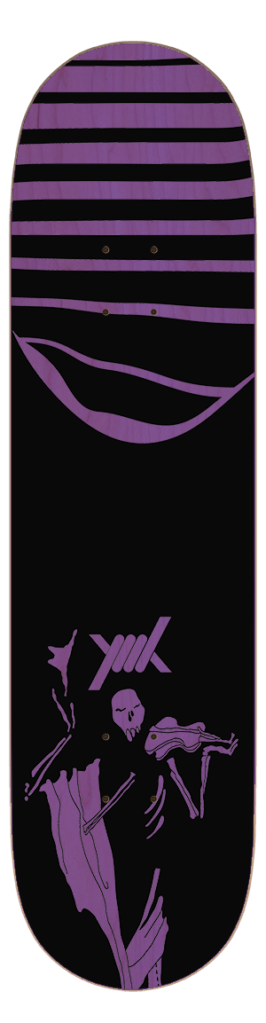 Damned Fiddler Skateboard Deck Damned Fiddler Skateboard Deck 8.50