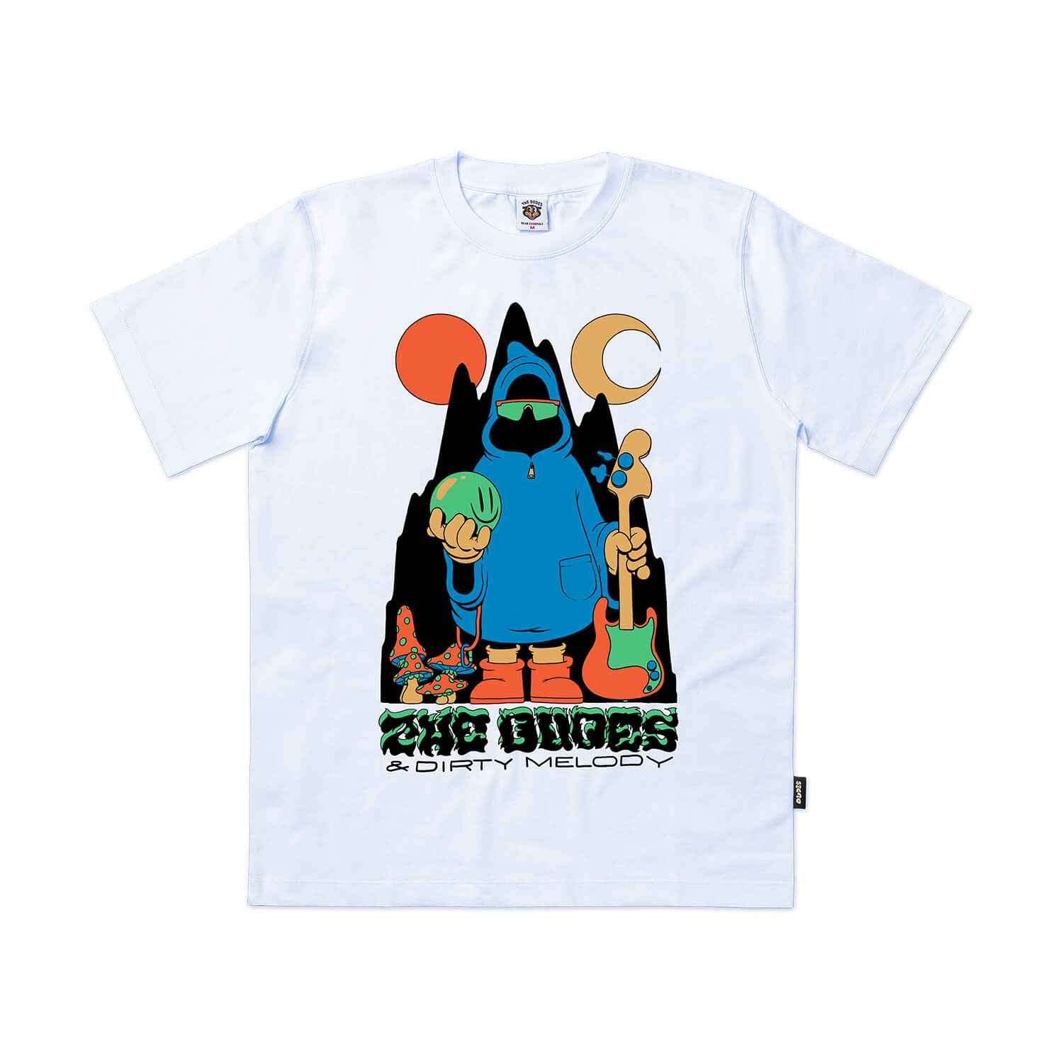 The Dudes The Bassist T-Shirt - white The Dudes The Bassist T-Shirt - white XXXL