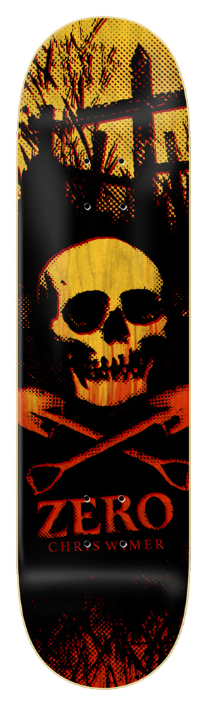 Zero Skateboard Deck Wimer Shallow Grave 8,50