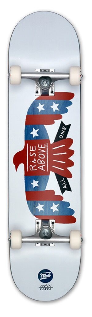 MOB Skateboards Rise Complete Skateboard - 8.0 MOB Skateboards Rise Complete Skateboard - 8.0