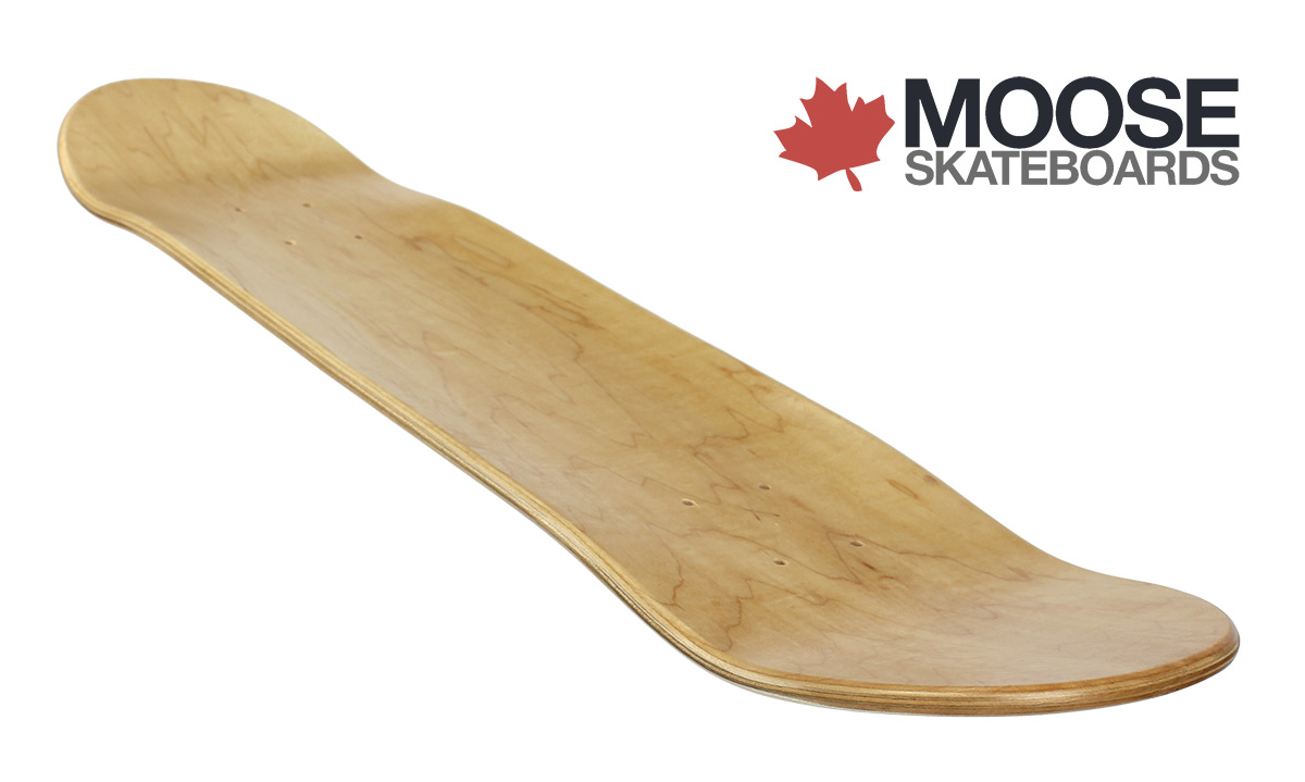 Moose Blank Skateboard Deck Mid 7.125