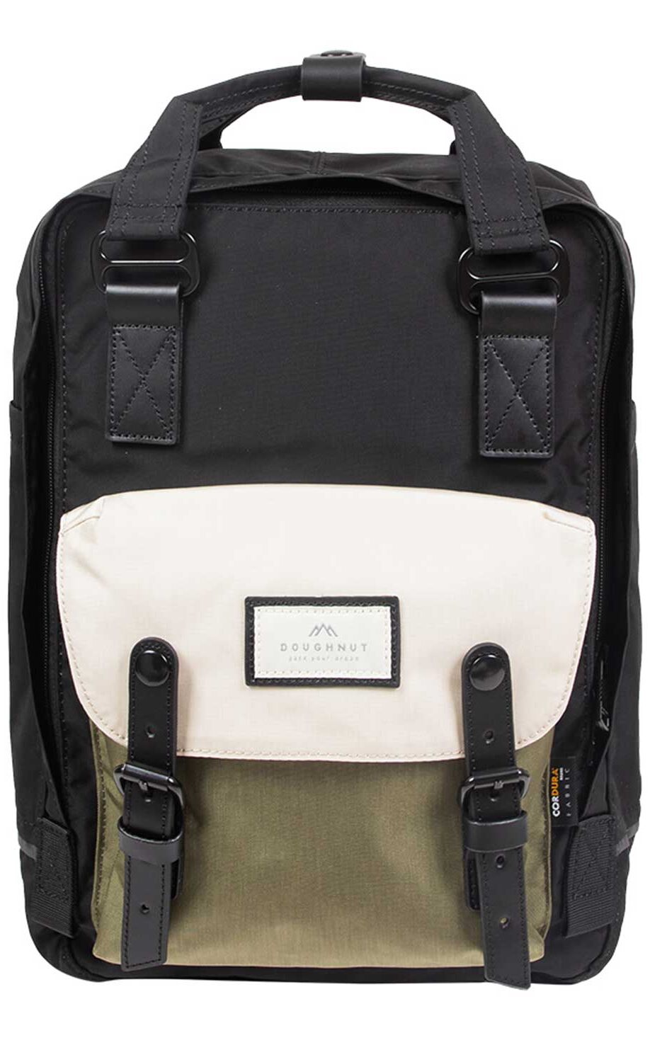 Doughnut Macaroon Rucksack - black x slate green Doughnut Macaroon Rucksack - black x slate green