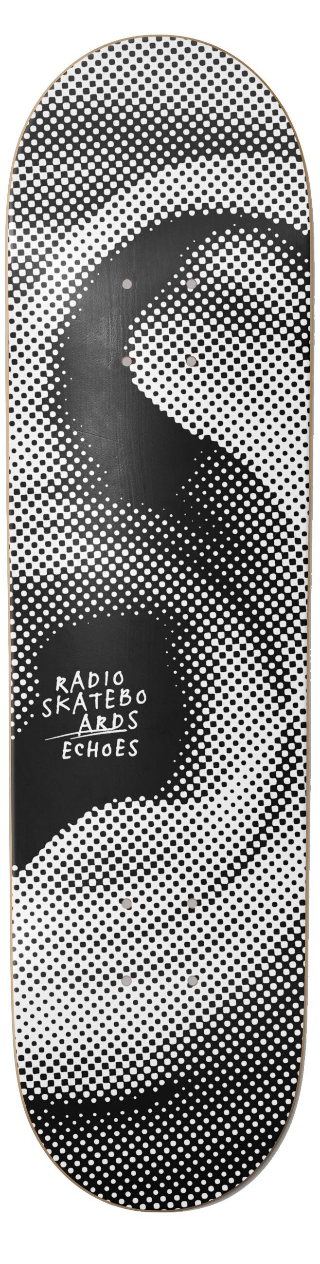 Radio Echoes Skateboard Deck Radio Echoes Skateboard Deck