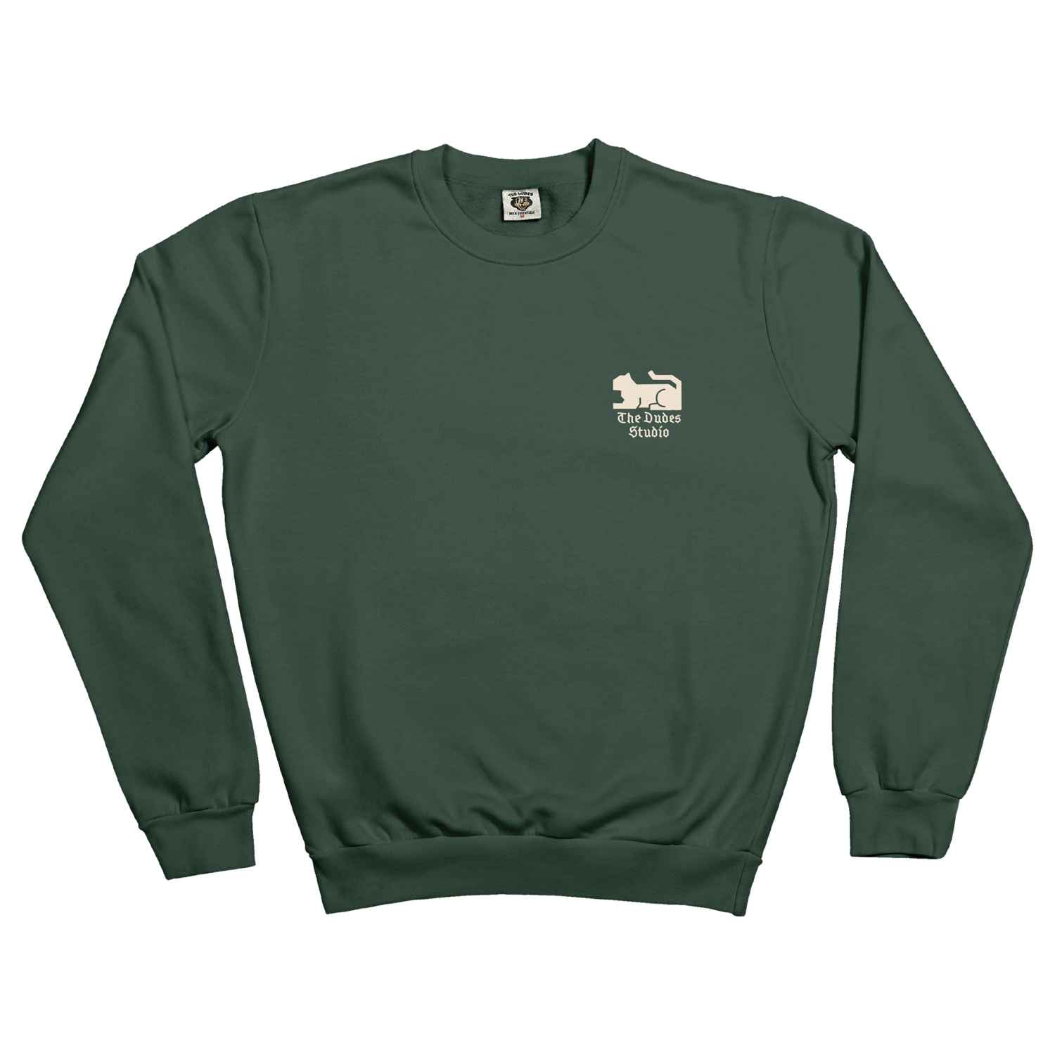 The Dudes Dudes Studio Classic Sweatshirt - Bottle green XXXL