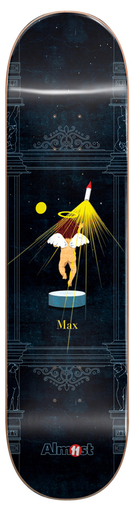 Almost Skateboard Deck Geronzi Gronze Collection R7 8,25