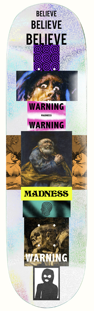 Madness Skateboard Deck Believe R7 8,50